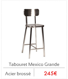 Tabouret design Mexico Grande