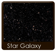 Plan-de-Travail-33.fr - Plan de travail cuisine en granit coloris Star Galaxy